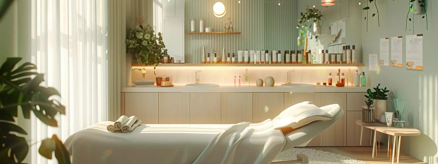 Esthetician performing a facial treatment with skin evaluation and therapeutic techniques. Esthetician performing a facial treatment with skin evaluation and therapeutic techniques.